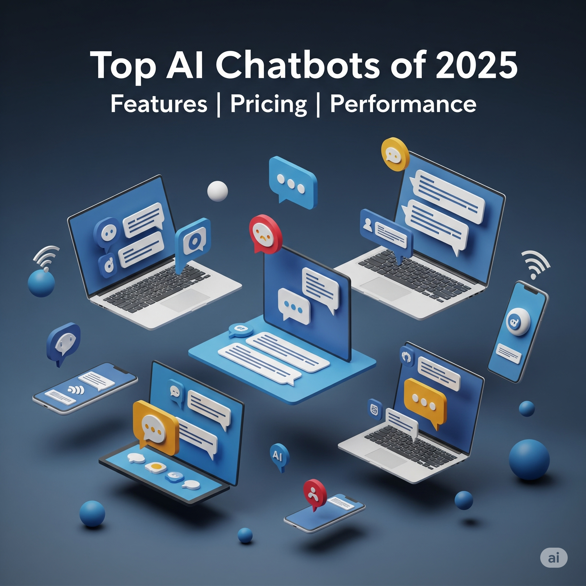 Best AI Chatbots in 2025: Features, Pricing, and Performance Compared