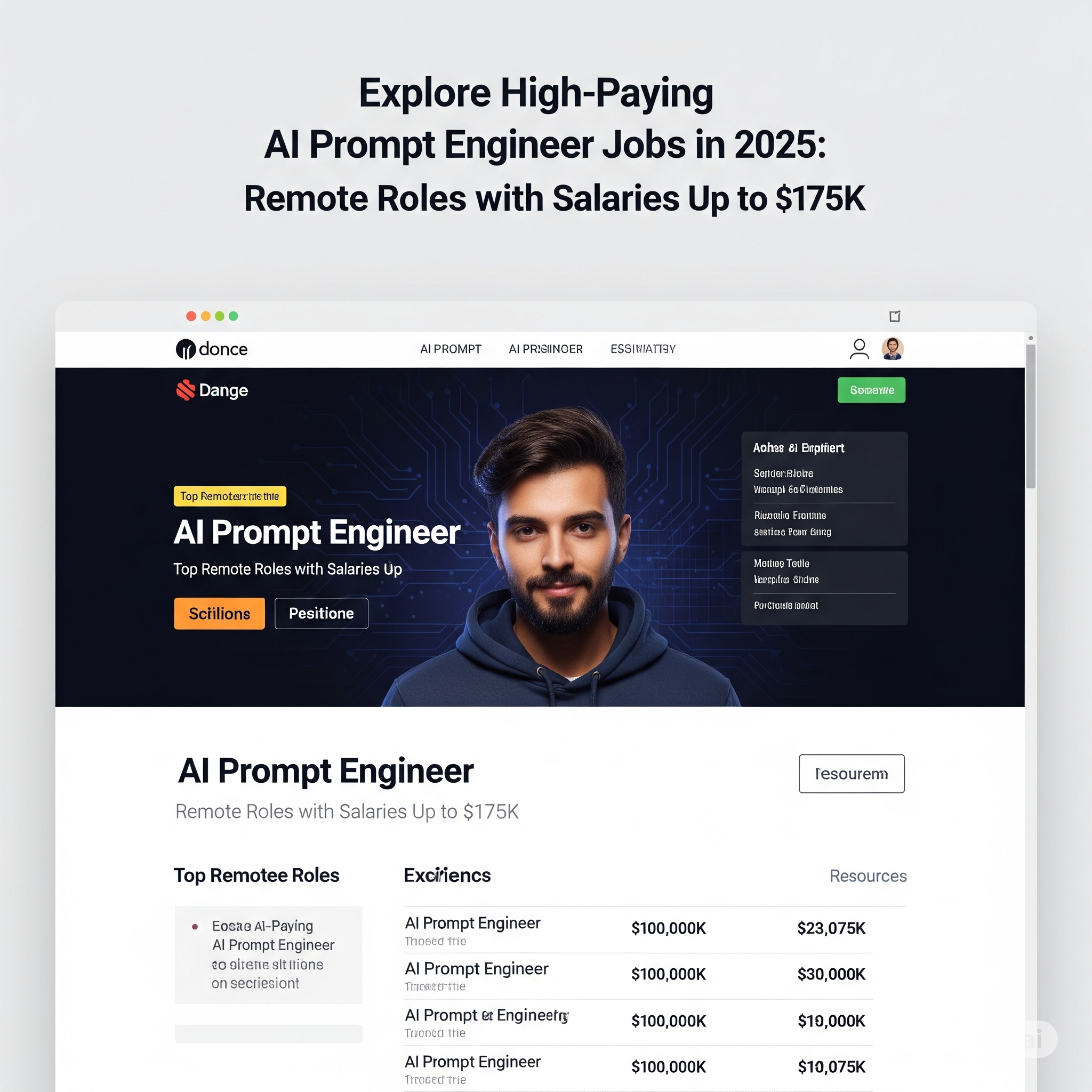 Explore High-Paying AI Prompt Engineer Jobs in 2025: Remote Roles with Salaries Up to $175K